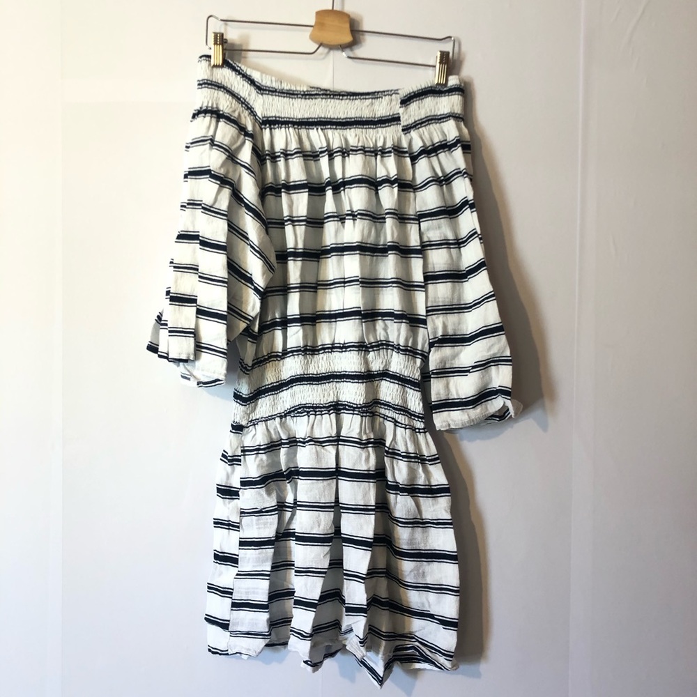 Fauthful the brand off the shoulder mini dress